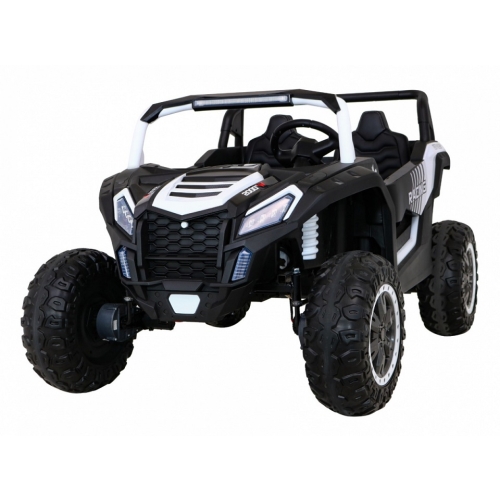 A032 Auto na akumulator Buggy ATV Racing 2-osobowy 4x4 A032 Biały